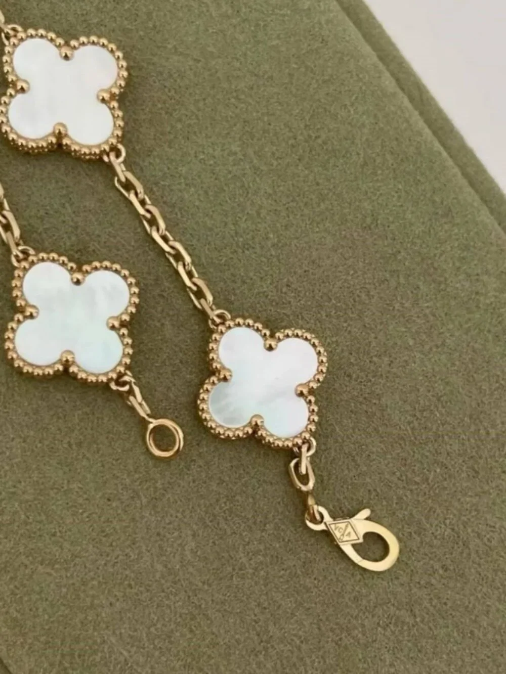 Van Cleef & Arpels White Bracelet